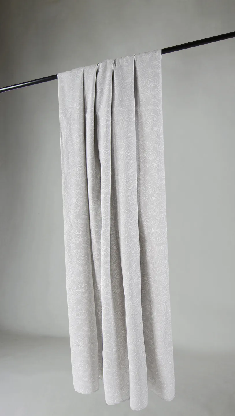 Curtains - Cotton curtain Merja (Grey)
