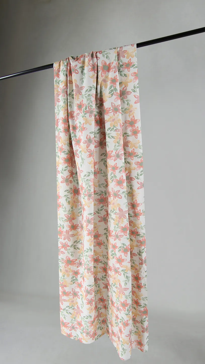 Curtains - Cotton curtain Petite (pink)