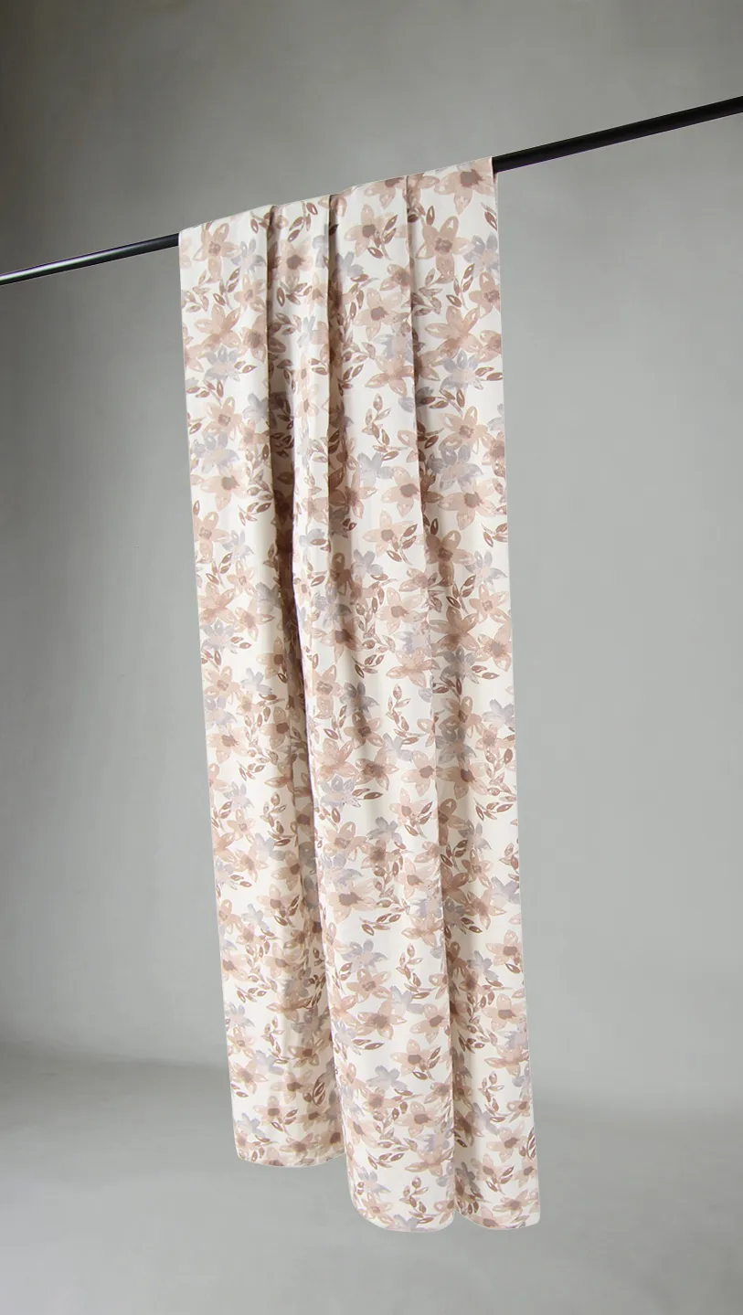 Curtains - Cotton curtain Petite (beige)