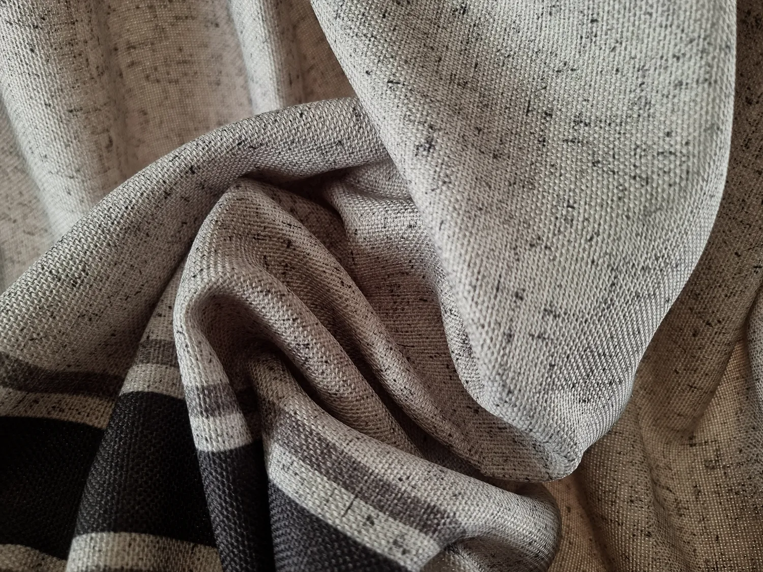 Curtains - Linen curtain Letitia (grey)