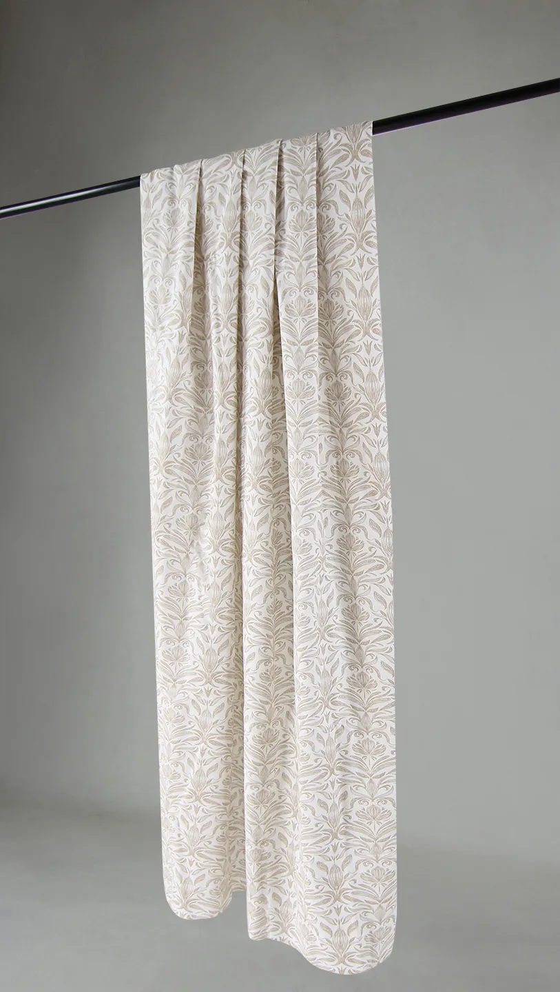 Curtains - Cotton curtain Viola (beige)