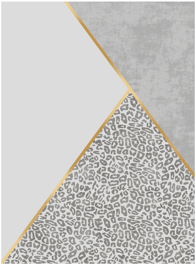 Wilton rug - Granada (grey/gold)