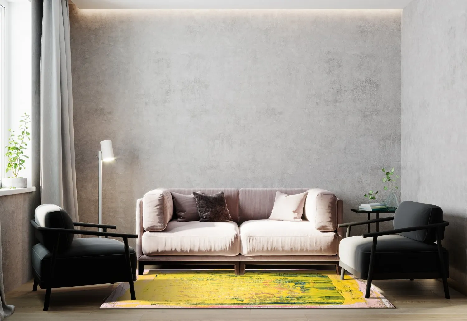 Wilton rug - Lemos (yellow)