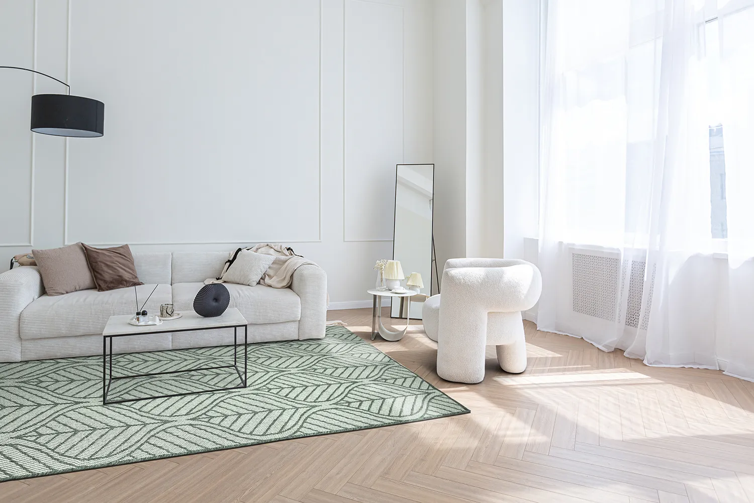 Indoor/Outdoor rug - Harvey (green)