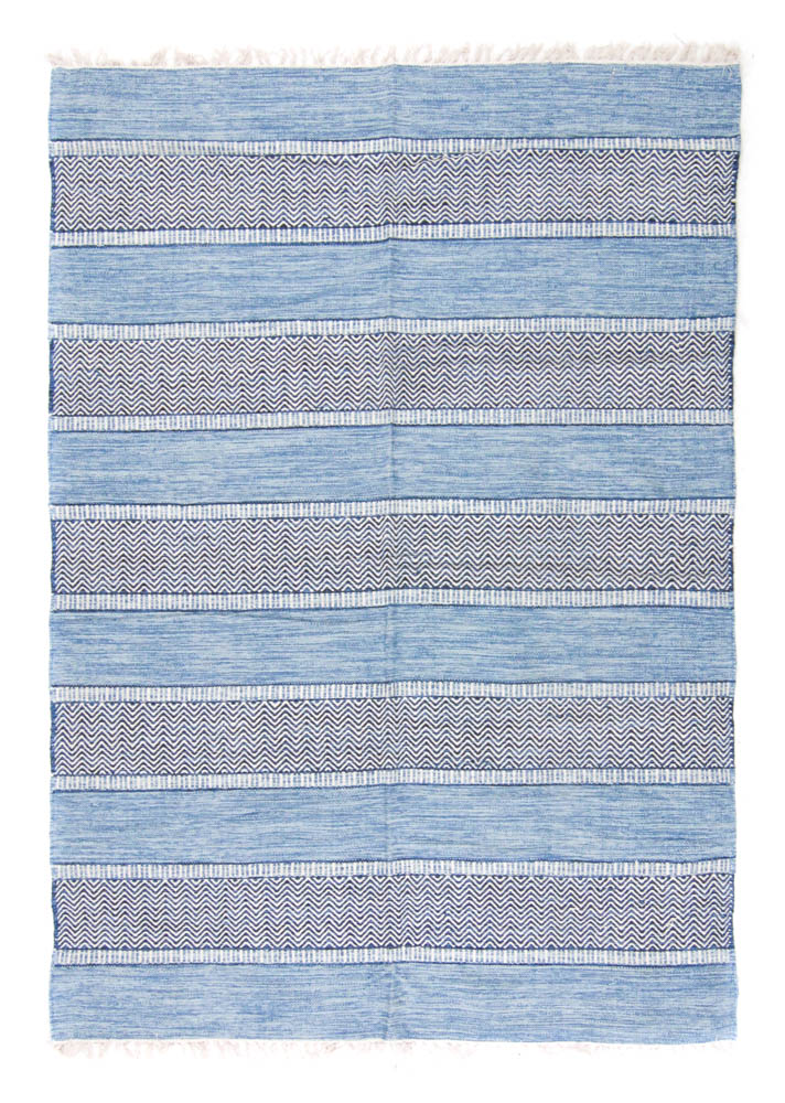 Rag rugs from Strehög of Sweden - Havtorn (blue)