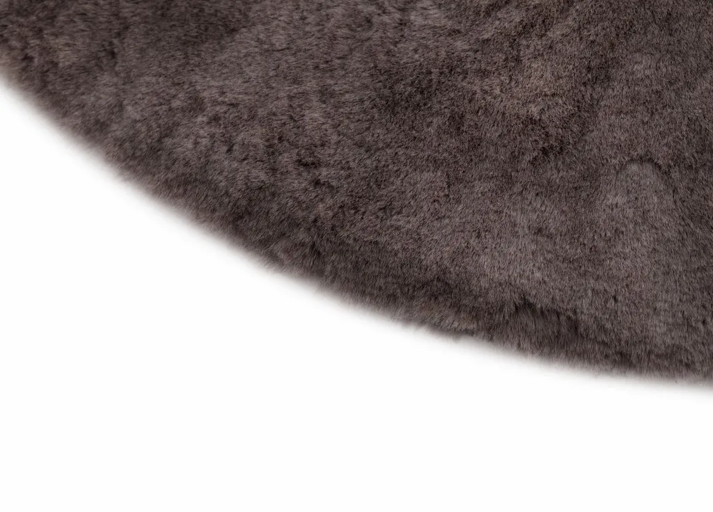 Round rugs - Cloud Super Soft (anthracite)