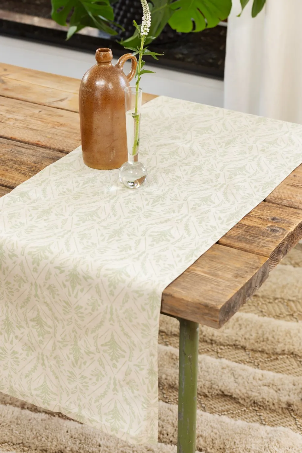 Table runner - Helmi (green)