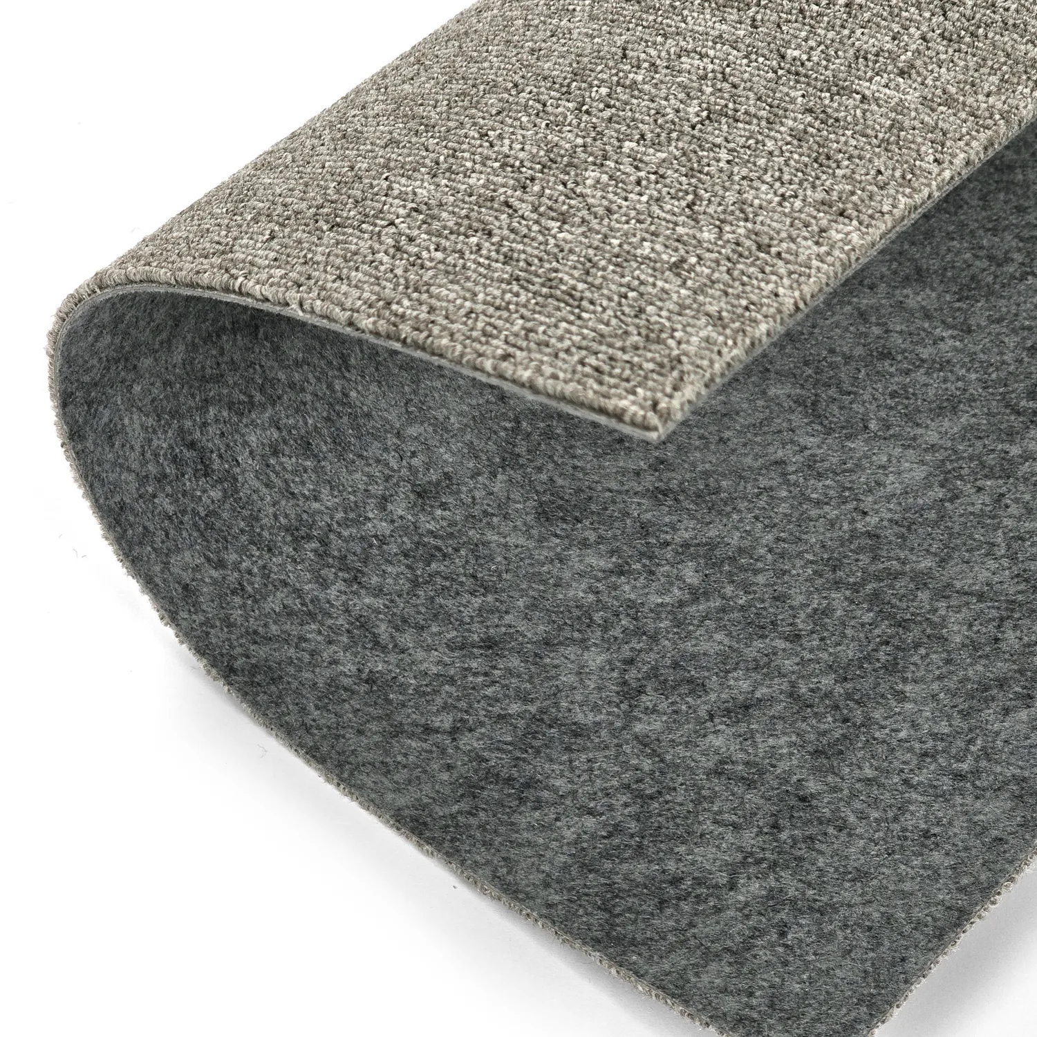Wall-to-wall carpet - Almeria Carpet tiles 24 pcs (grey)