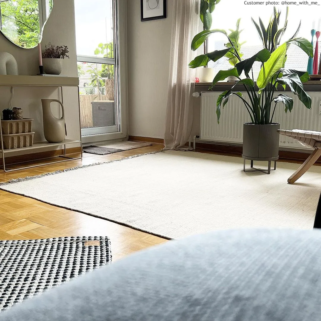 Wool rug - Bibury (cream)