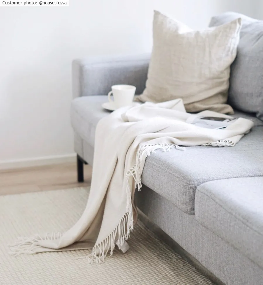 Wool rug - Coastal (white)
