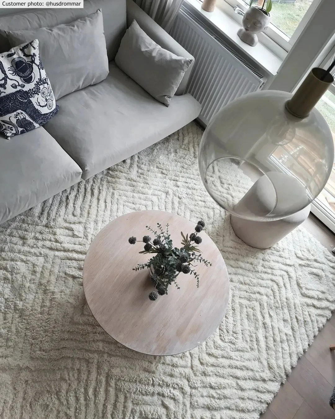 Shaggy rugs - Monti (offwhite)