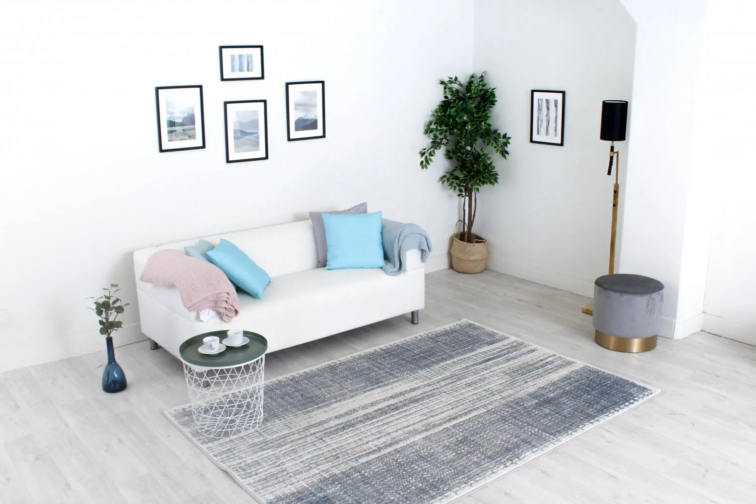Wilton rug - Gudena (grey)
