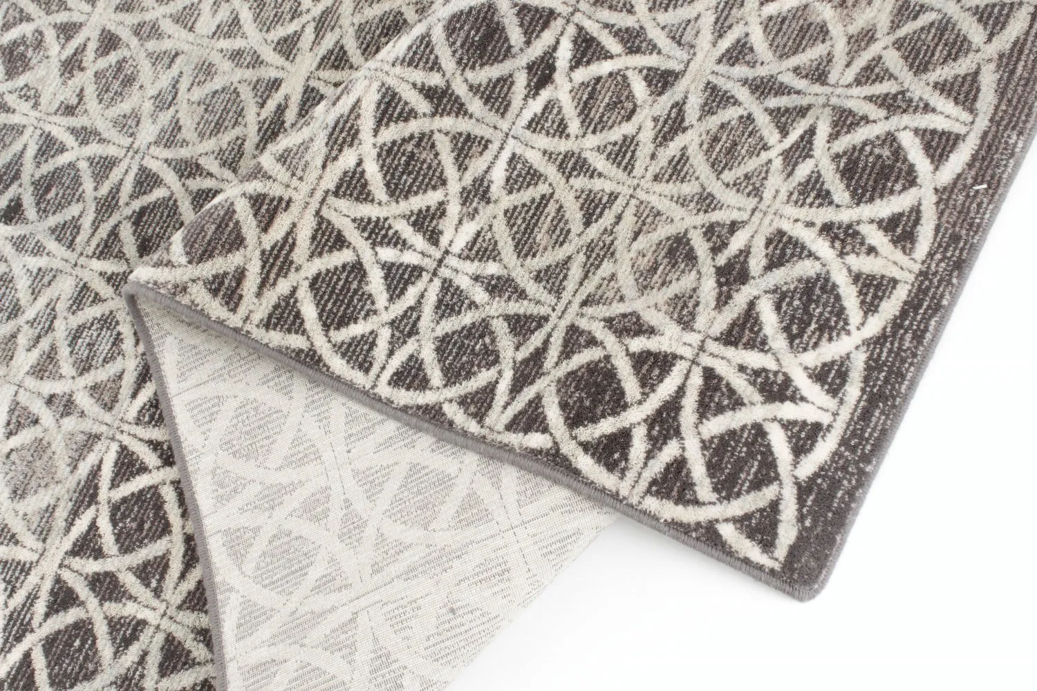 Wool rug - Abria (anthracite)