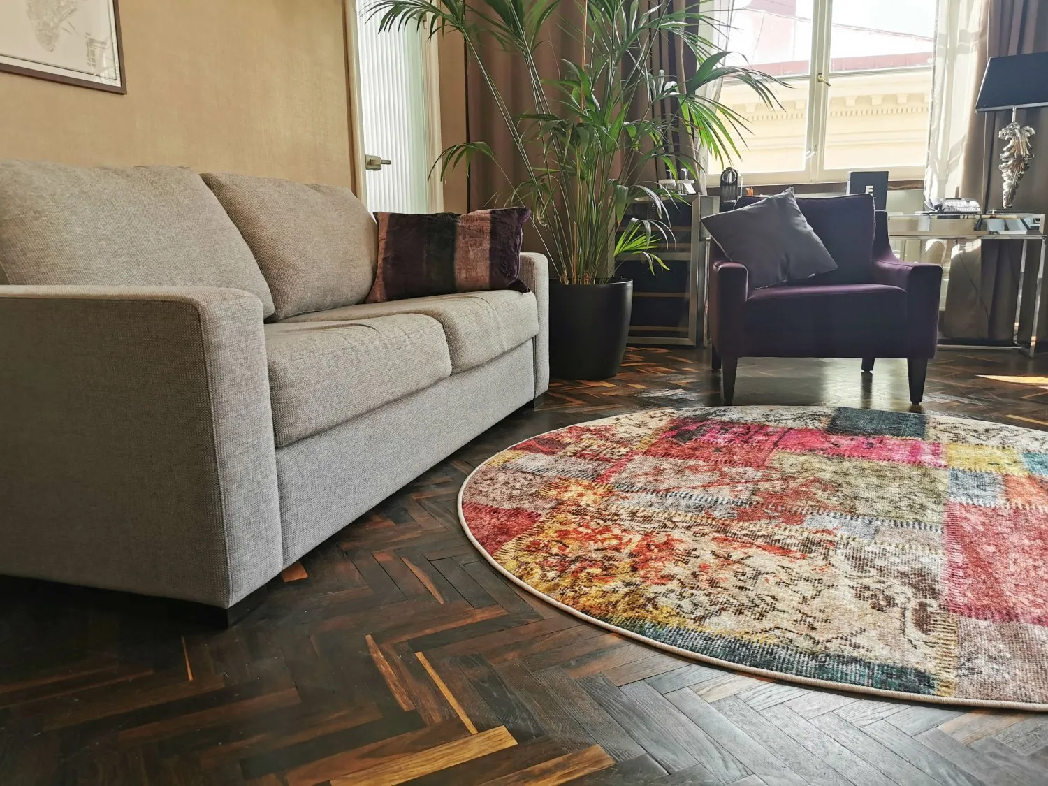 Round rug - Ariana (multi)