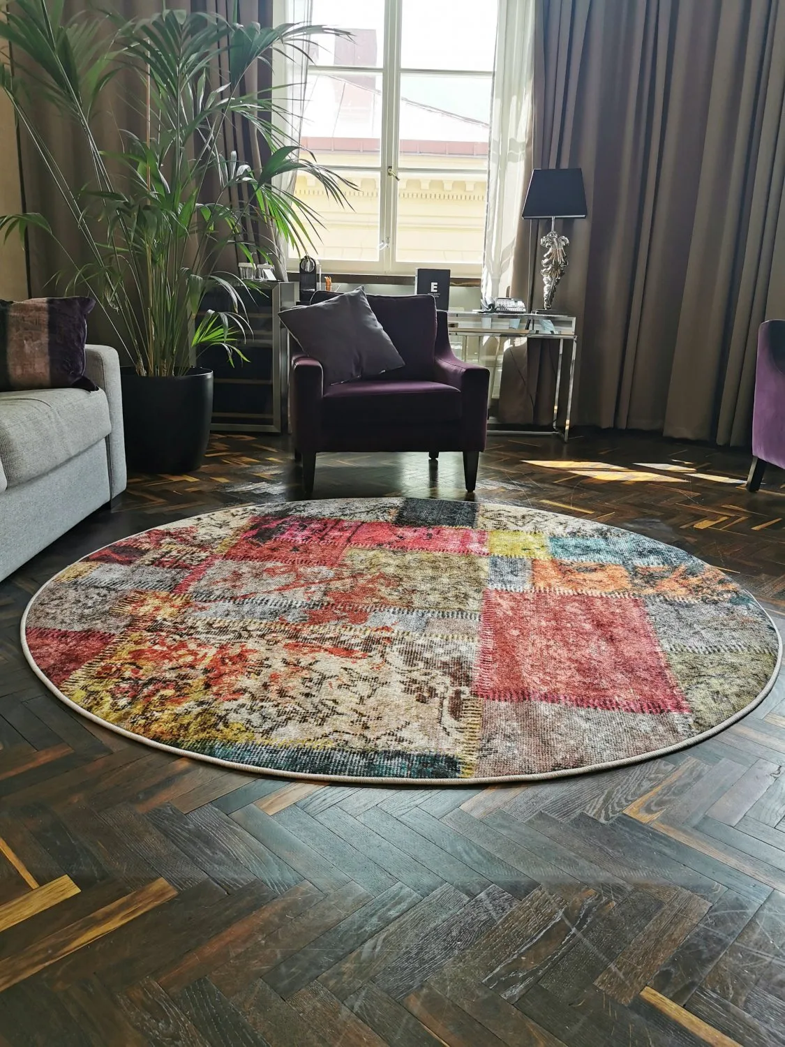 Round rug - Ariana (multi)