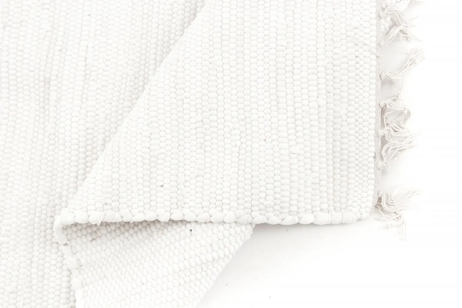 Rag rug - Silje (white)