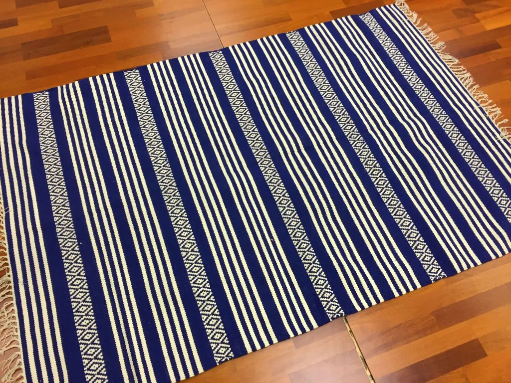 Rag rugs - Ystad (blue)