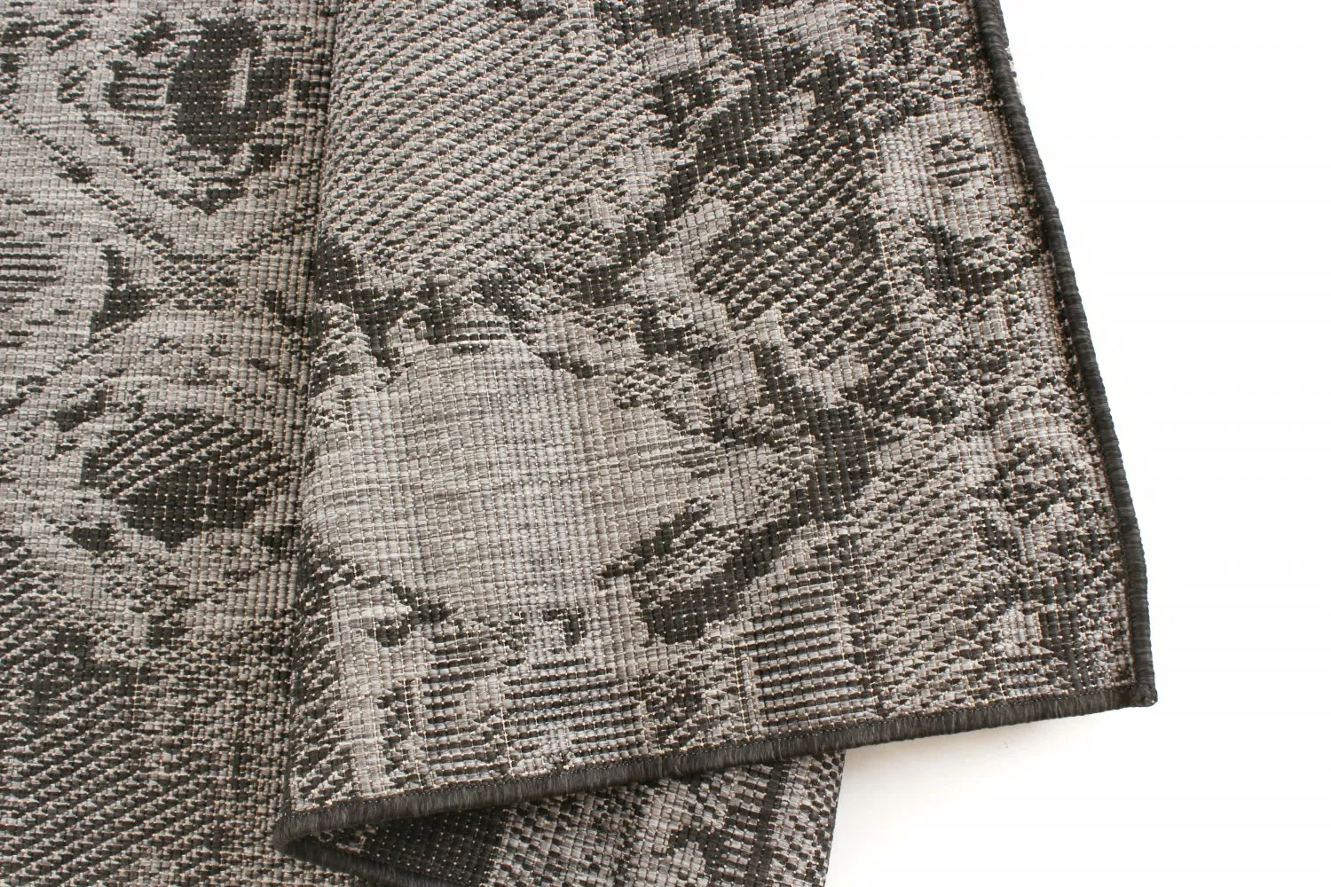 Indoor/Outdoor rug - Brussels Night (grey)