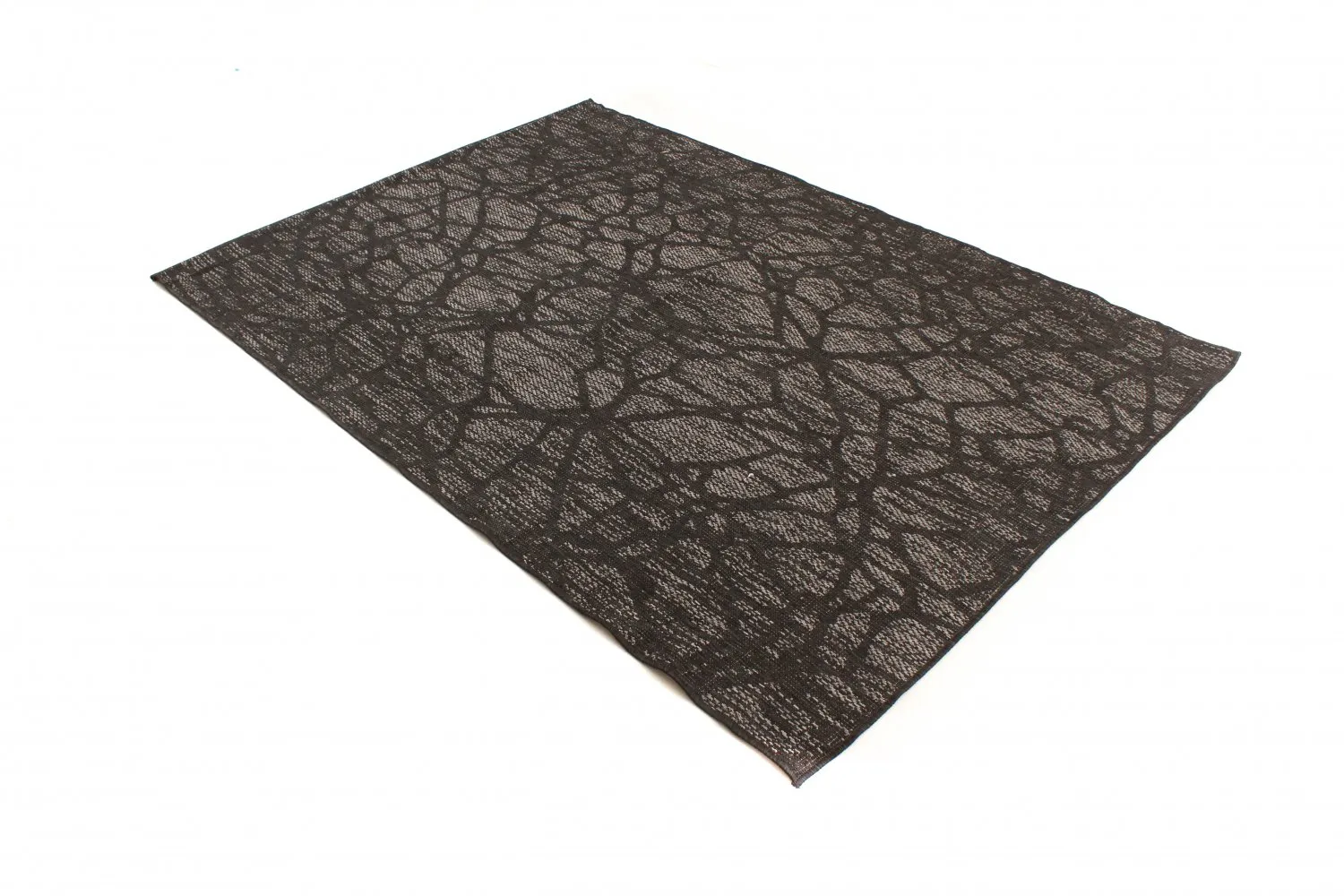 Indoor/Outdoor rug - Brussels Diamond (black)