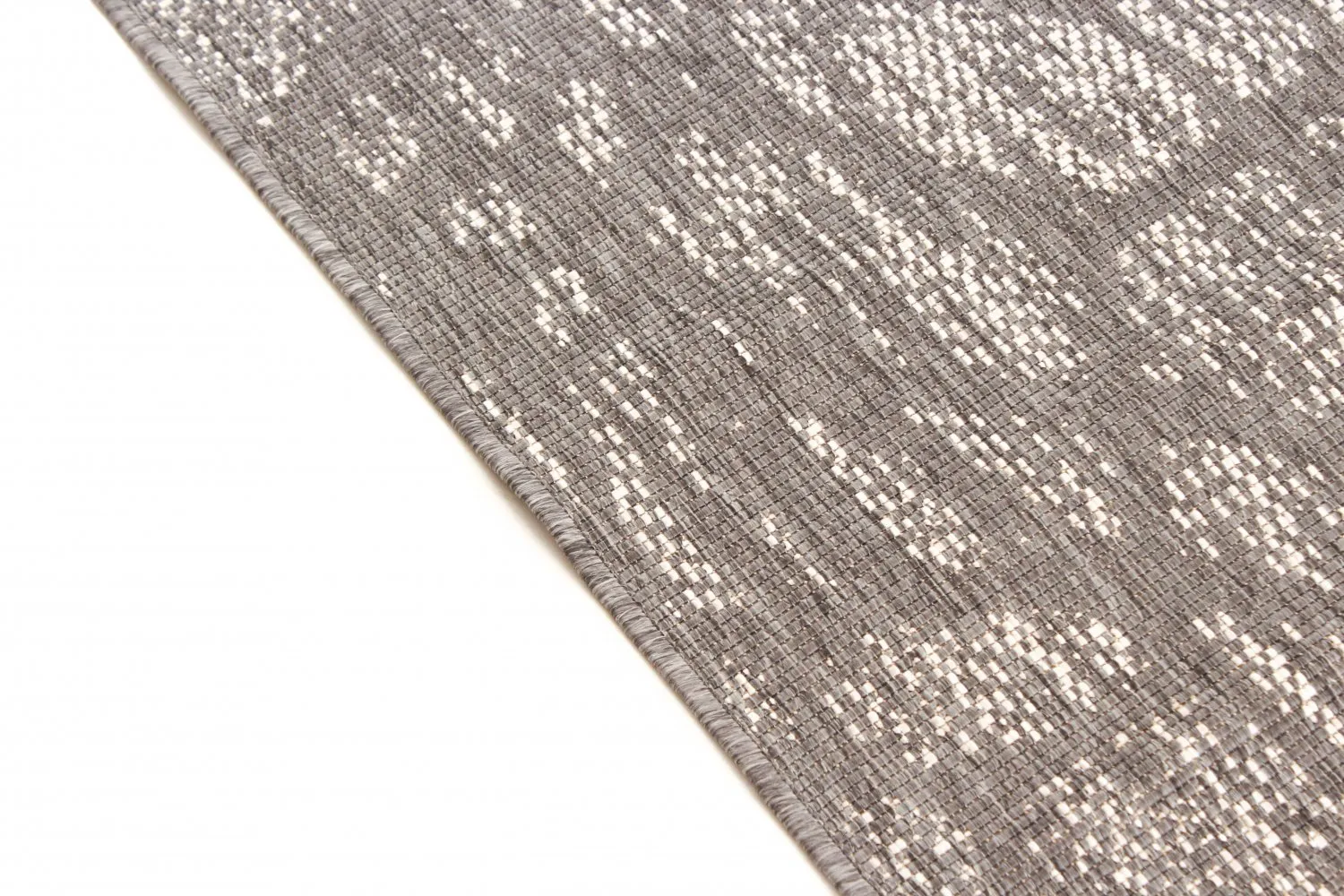 Indoor/Outdoor rug - Brussels Diamond (grey)