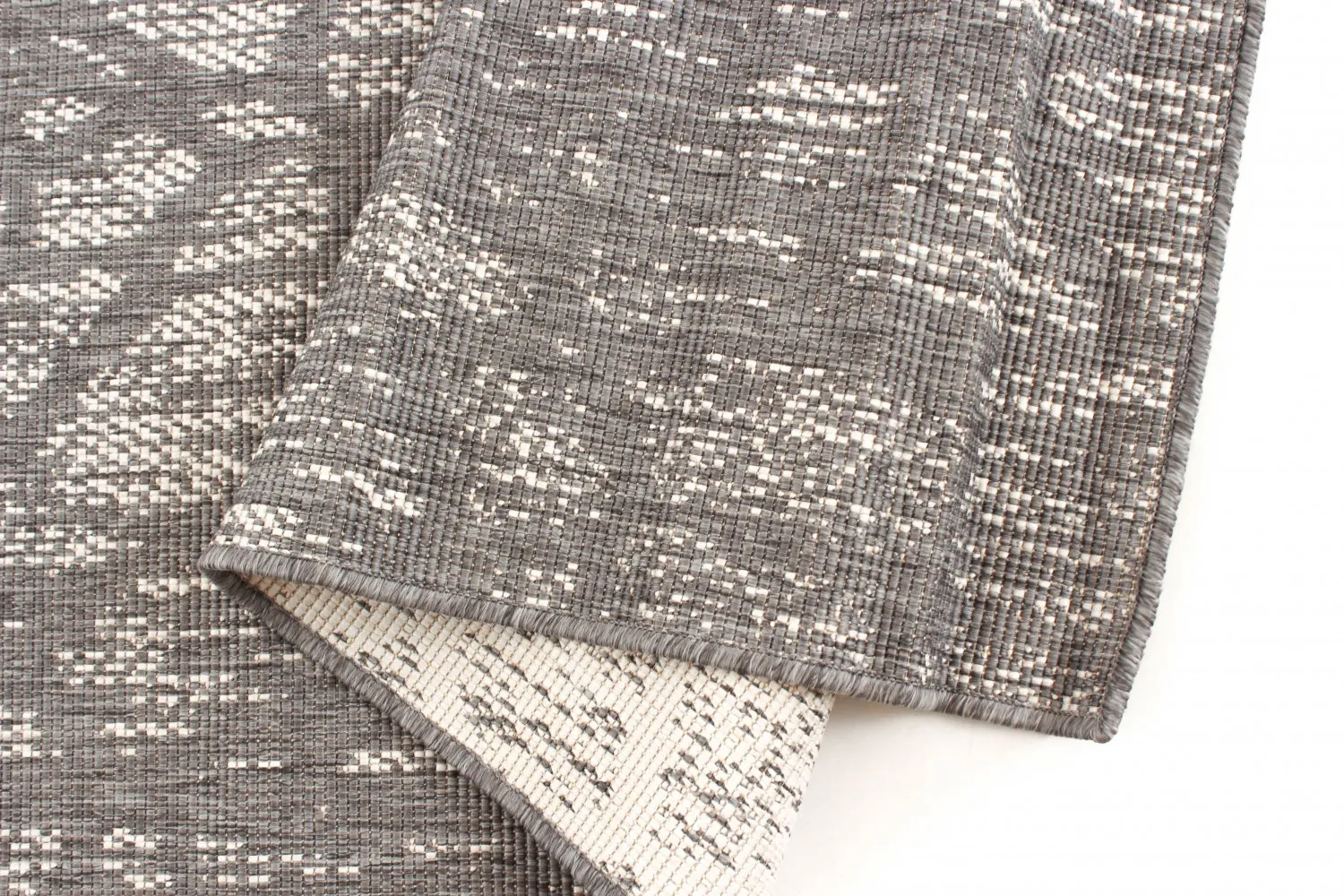 Indoor/Outdoor rug - Brussels Diamond (grey)