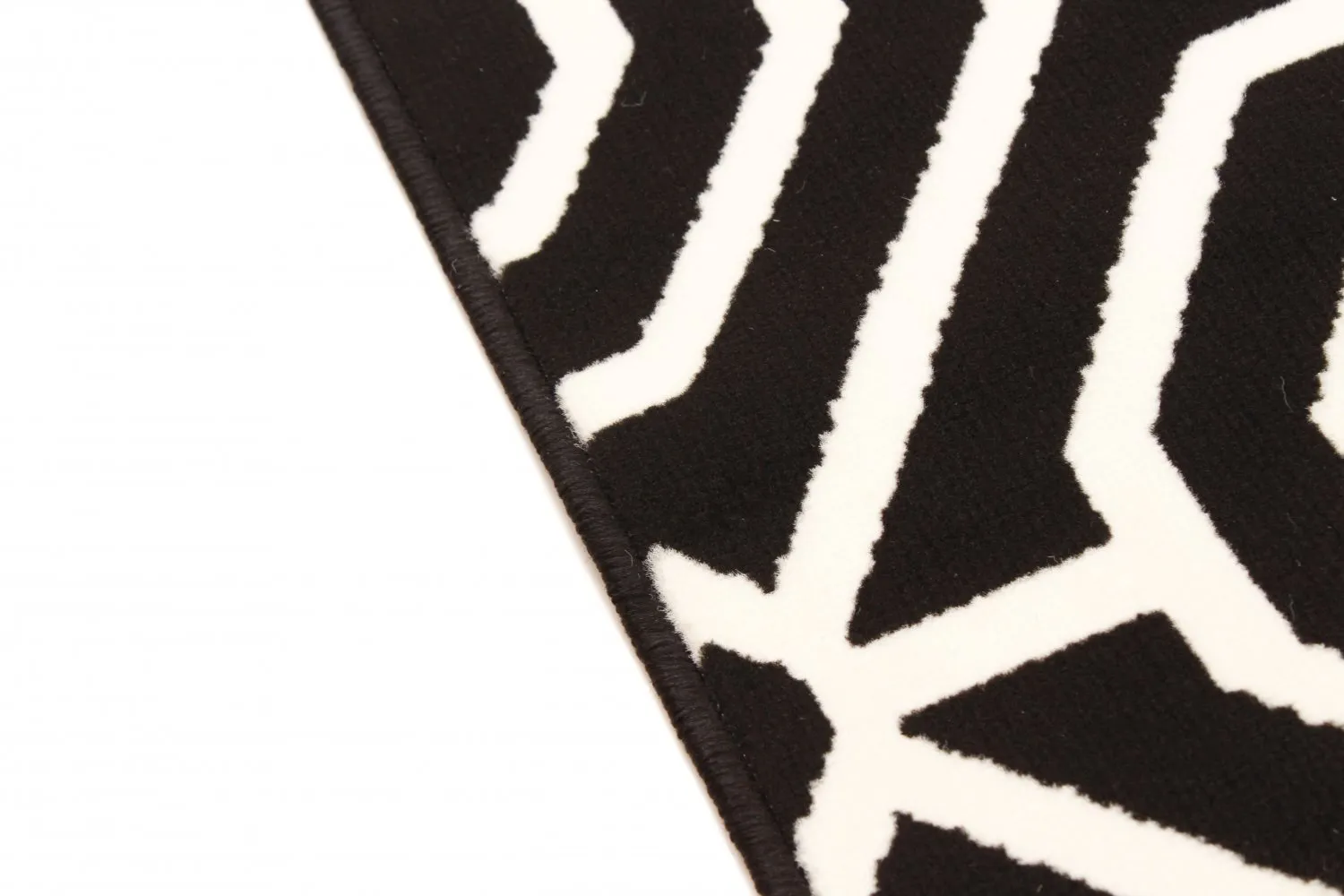 Wilton rug - Florence Blackpool (black)