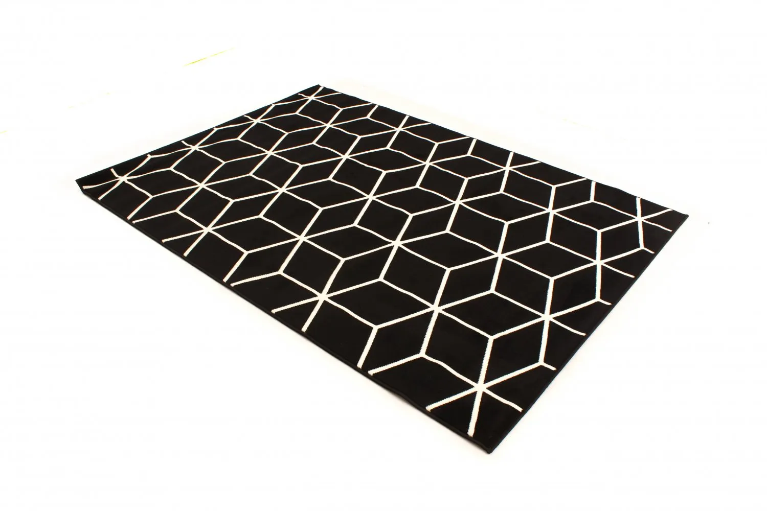 Wilton rug - Florence Square (black)
