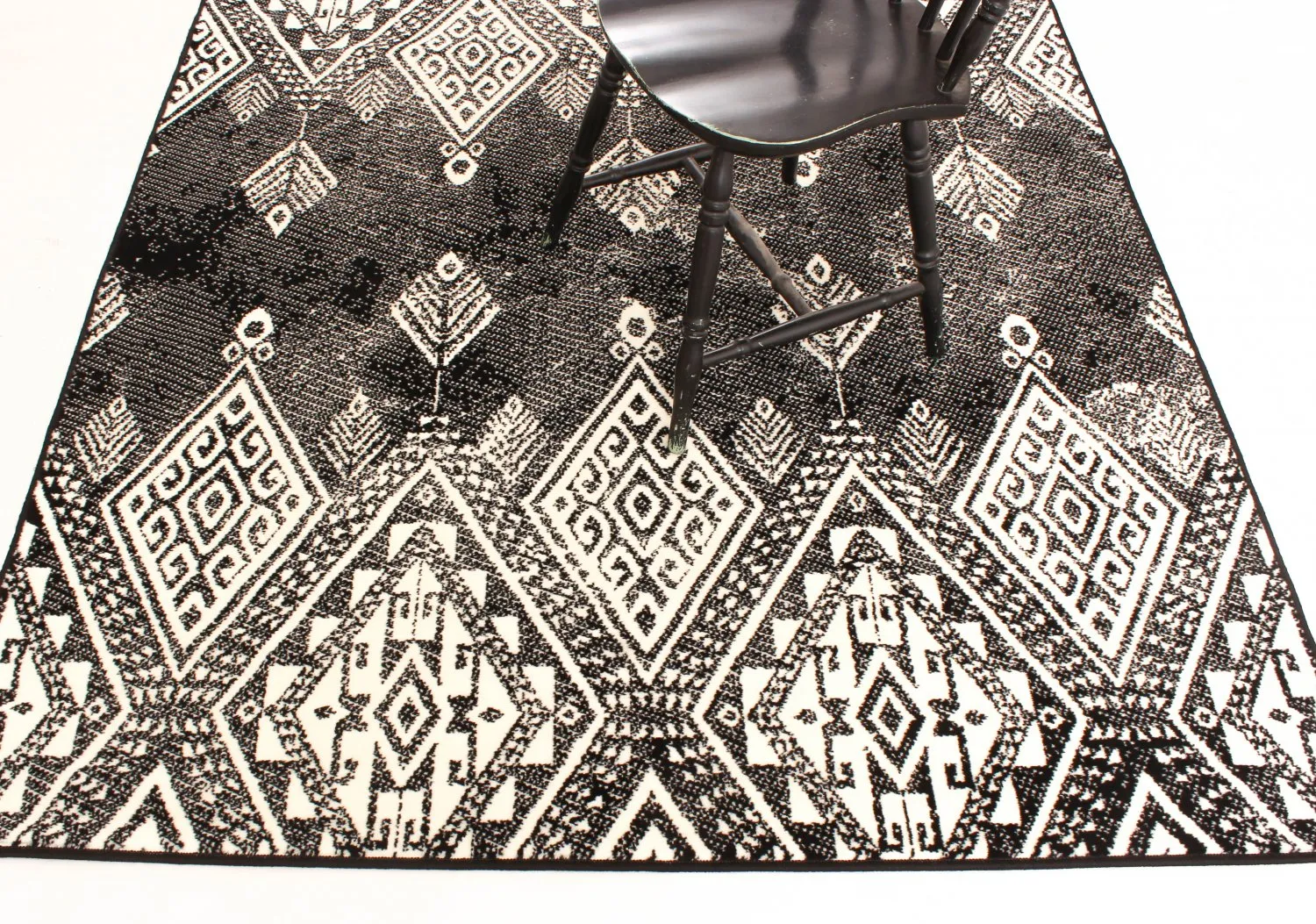 Wilton rug - Florence York (black)