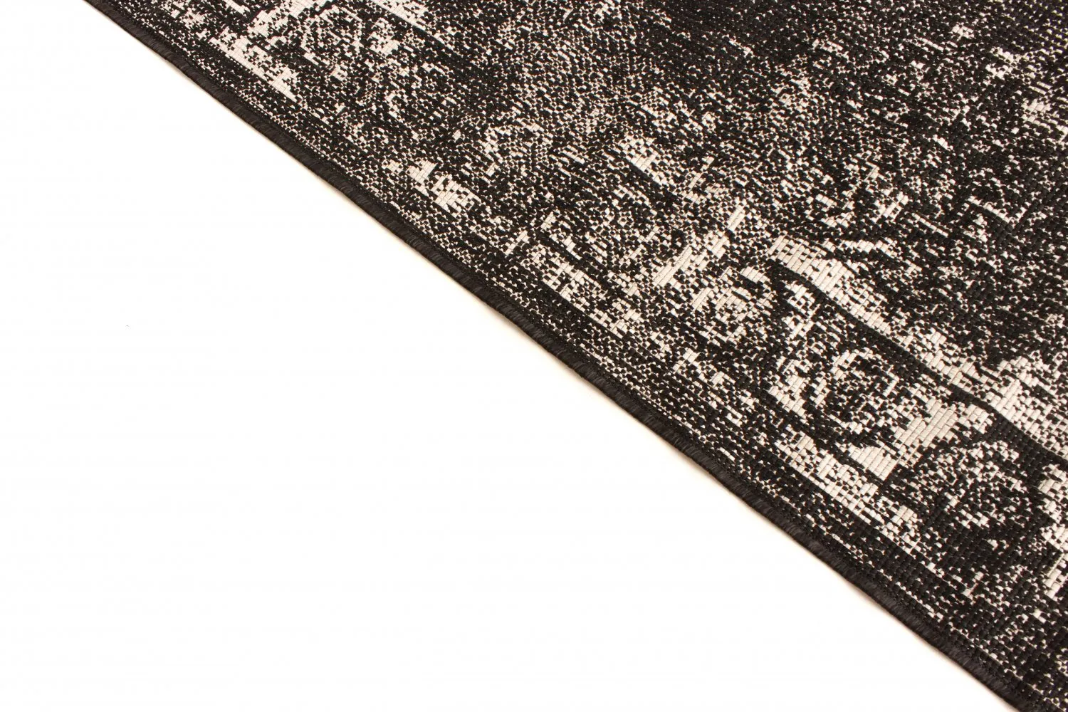 Indoor/Outdoor rug - Brussels Weave (black)