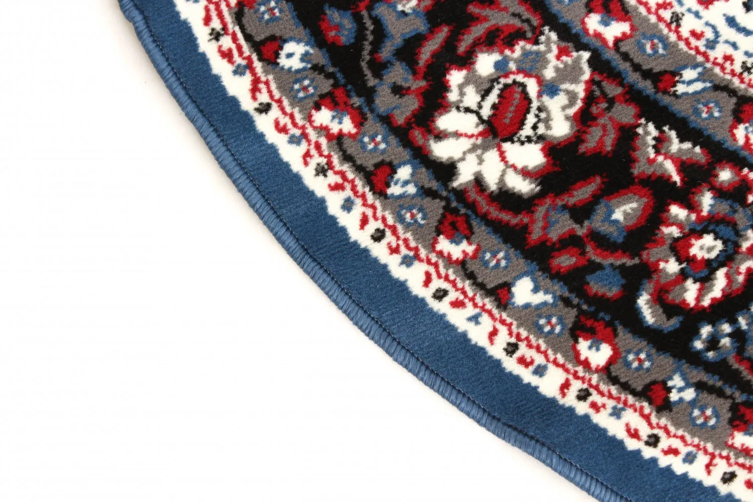 Round rug - Peking (blue)