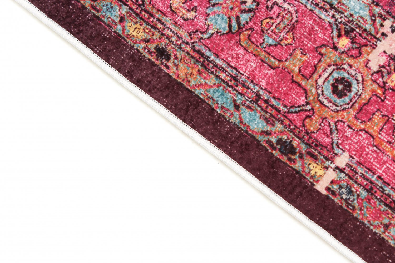 Wilton rug - Darnah (pink/multi) - Living room rugs
