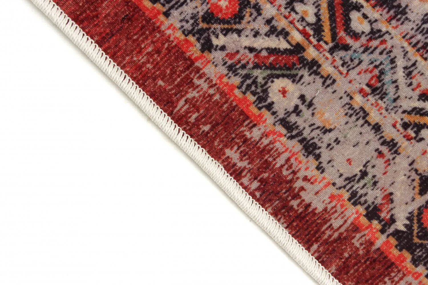 Wilton rug - Soussi (red/multi)