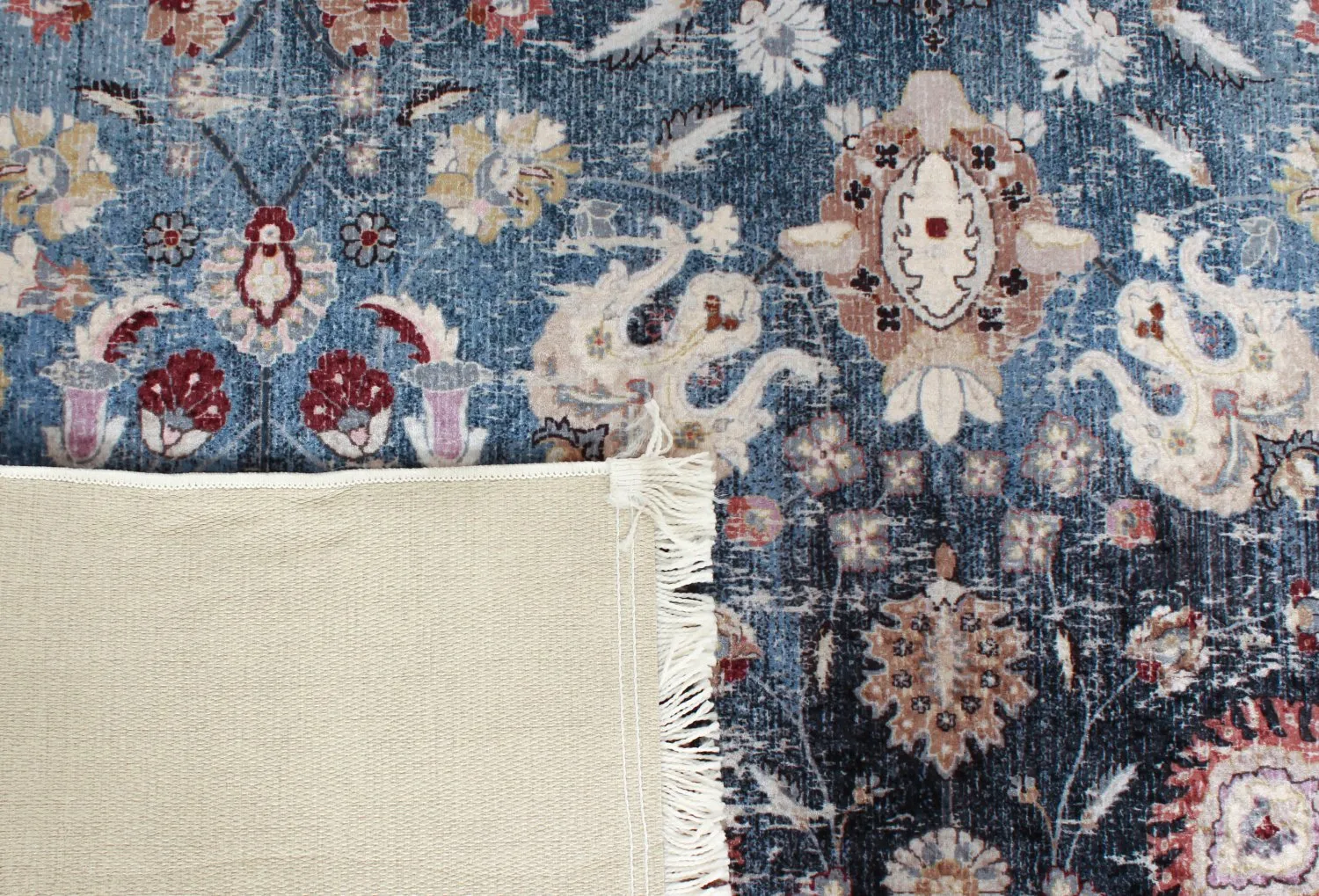 Wilton rug - Bouhjar (dark blue/multi)