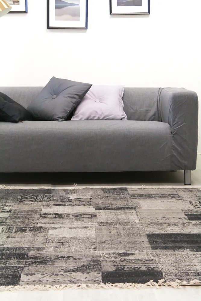 Rag rug - Bastia (grey)