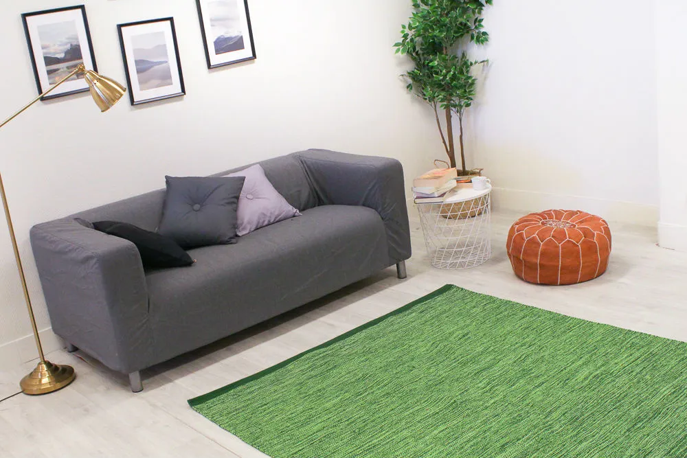 Rag rug - Slite (green)