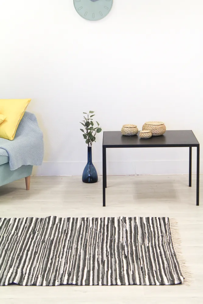 Rag rug - Tulka (grey)