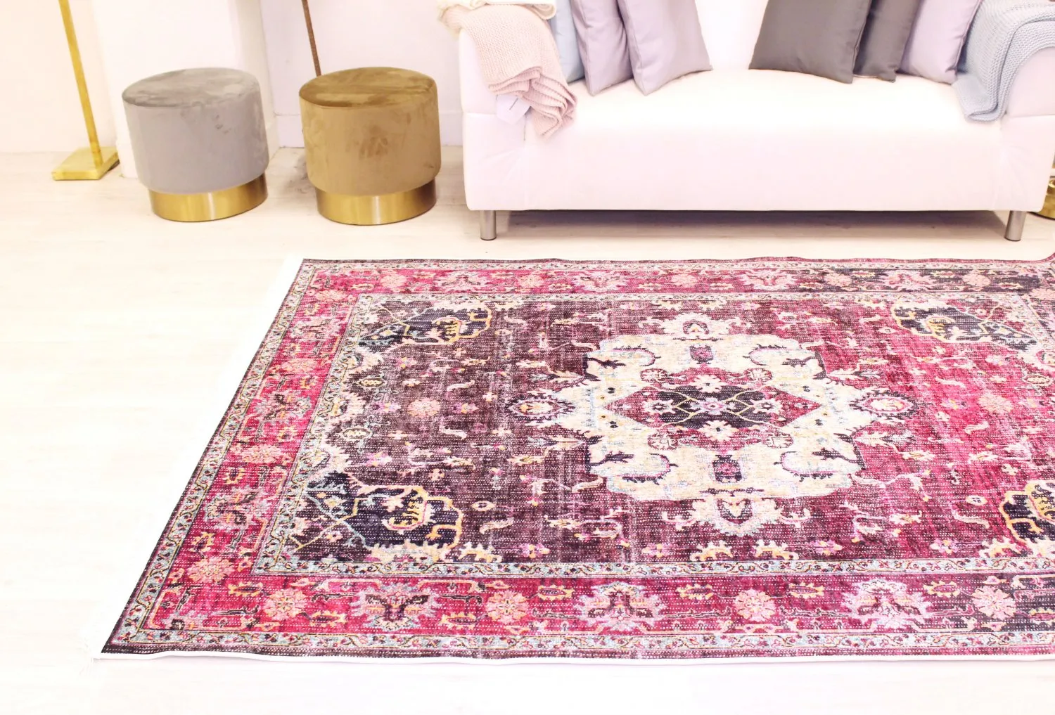 Wilton rug - Siliana (pink)