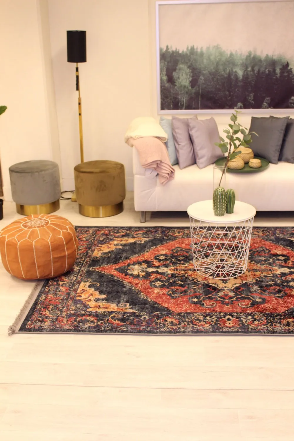 Round rug - Tabarka (multi)