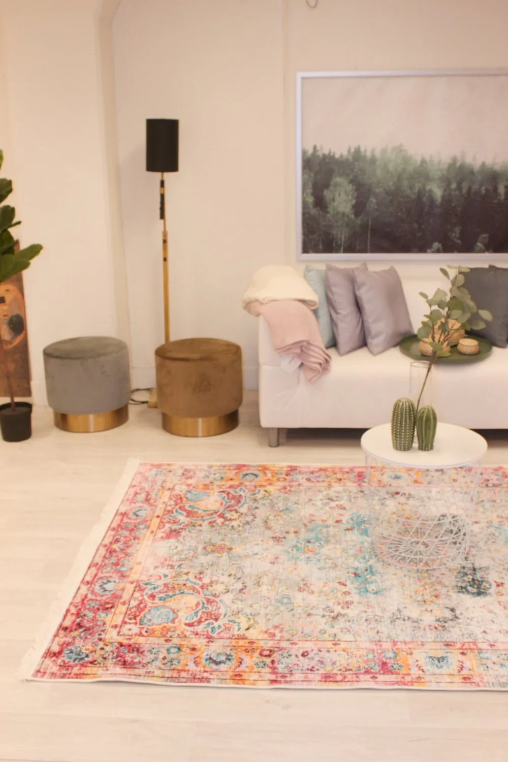 Round rug - Jedaida (multi)