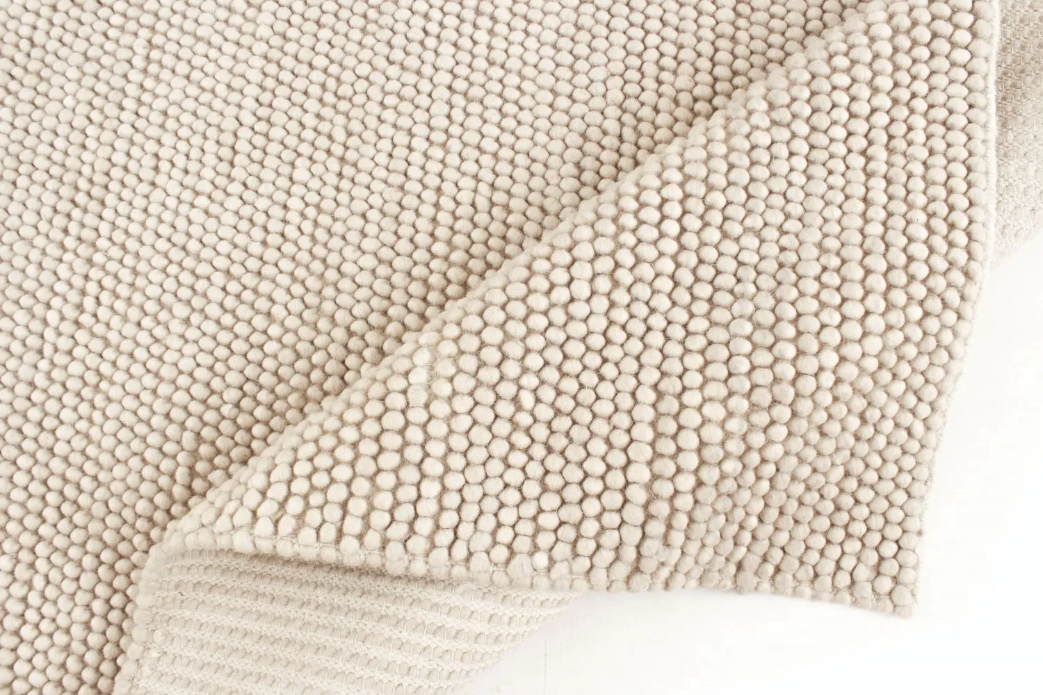 Wool rug - Avafors Wool Bubble (beige)