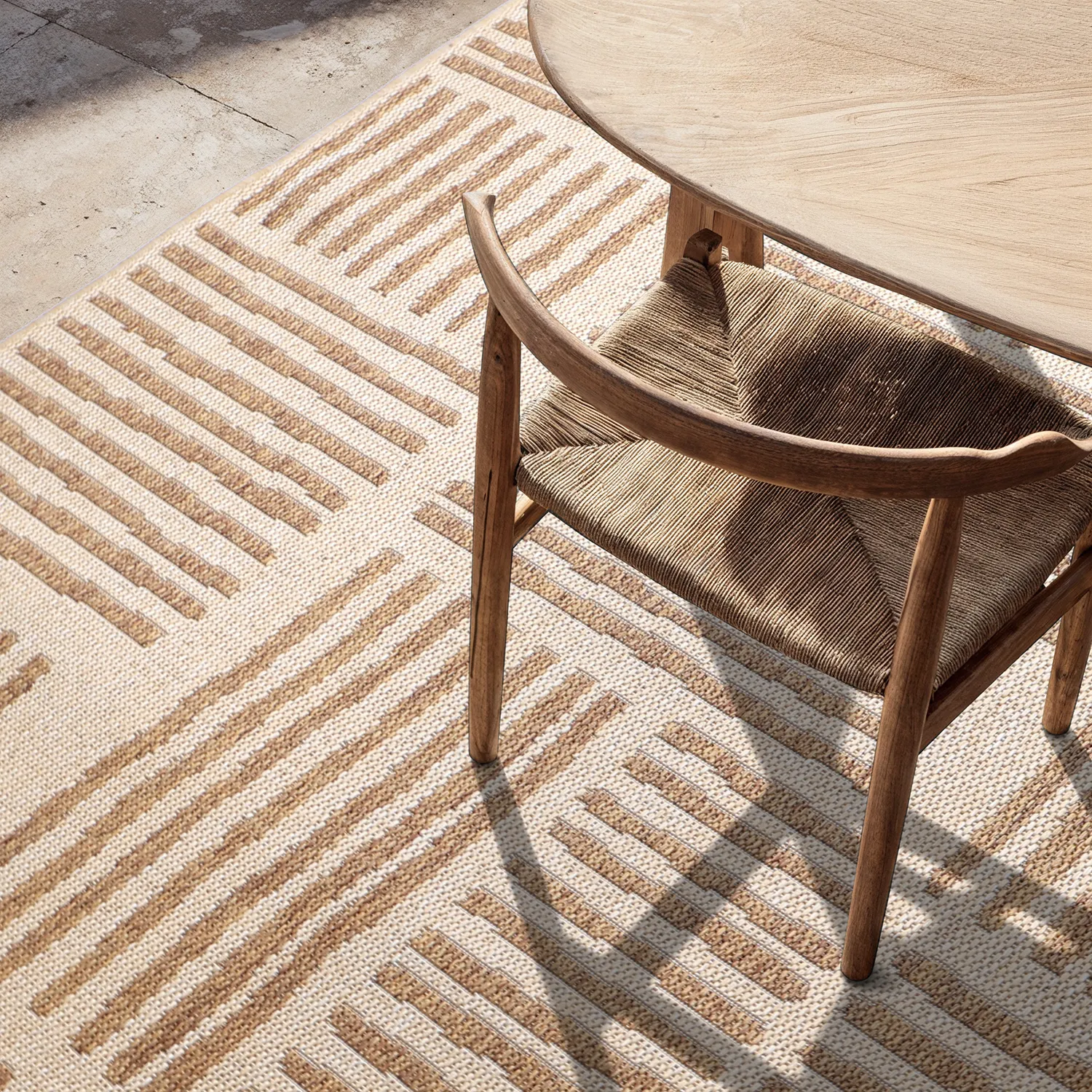 Indoor/Outdoor rug - Cordoba (brown)