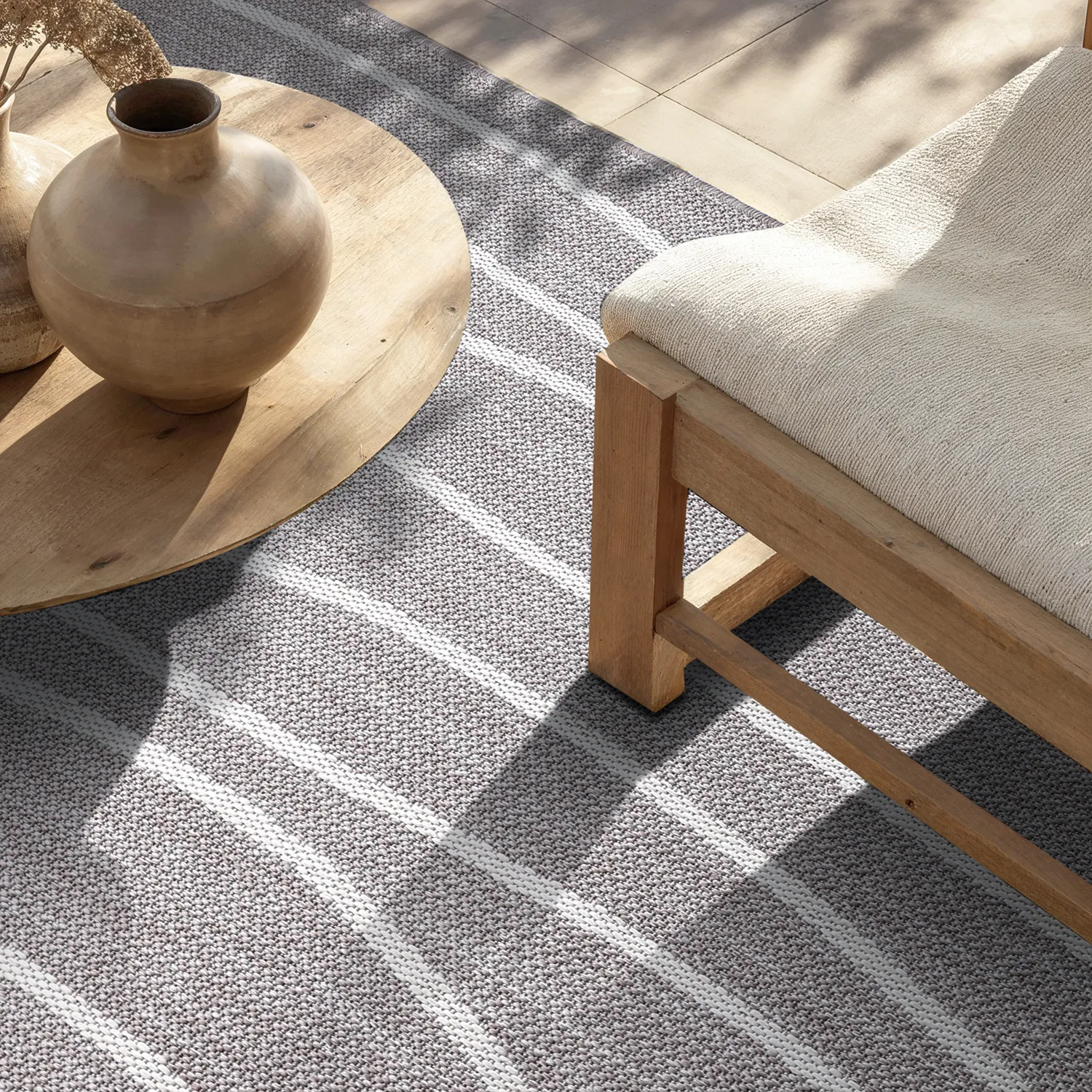 Indoor/Outdoor rug - Djerba (taupe)