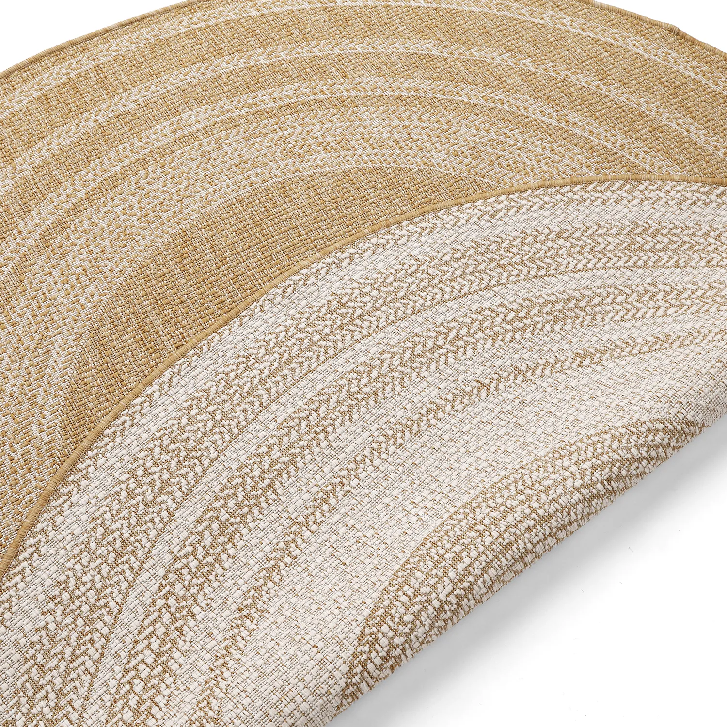 Round rug - Indoor/Outdoor Angus (nature)