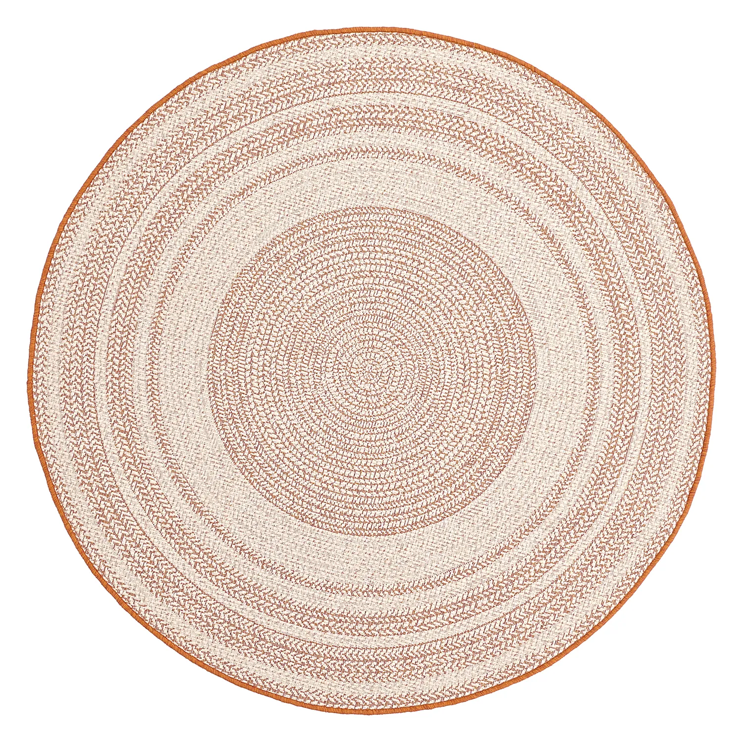 Round rug - Indoor/Outdoor Angus (red)