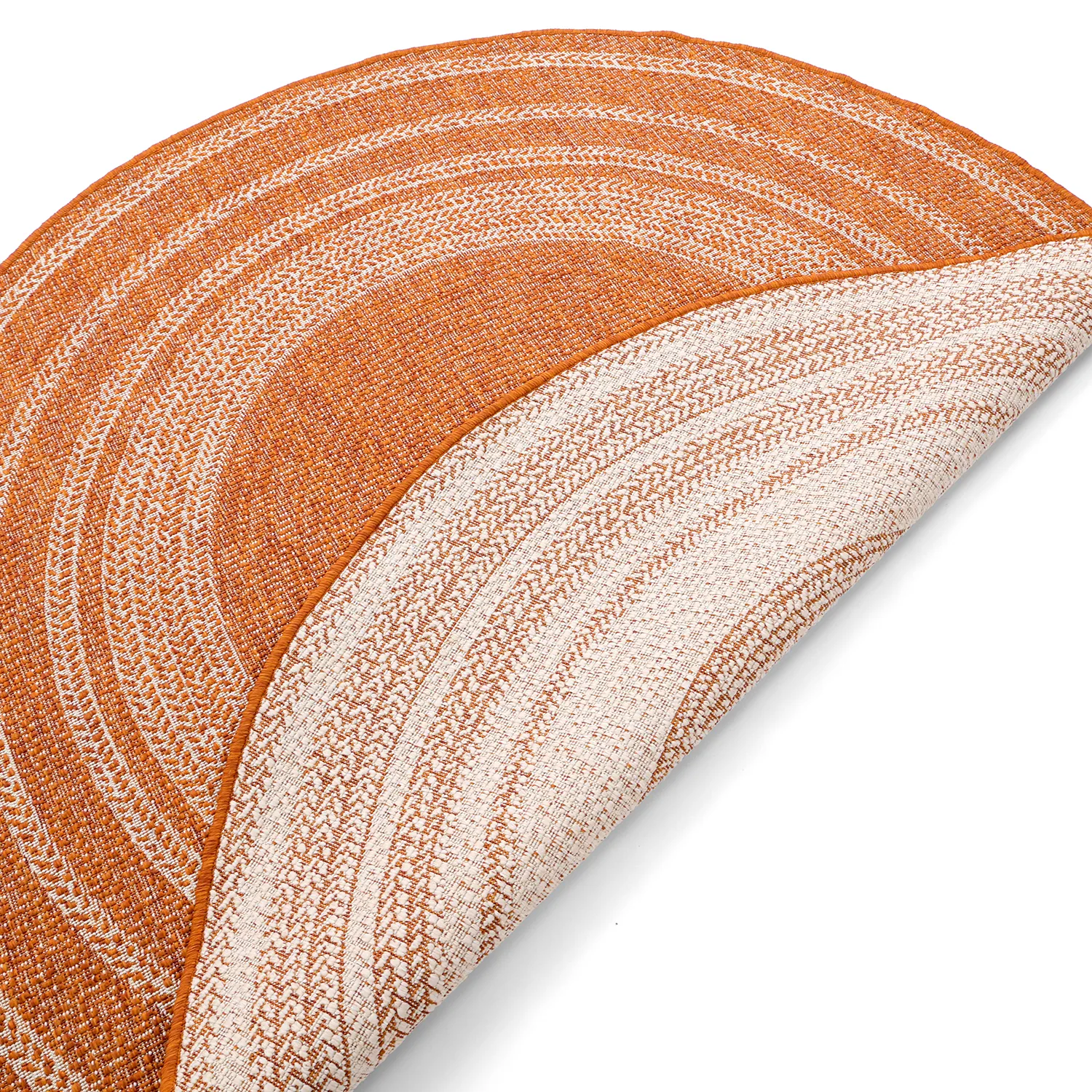 Round rug - Indoor/Outdoor Angus (red)