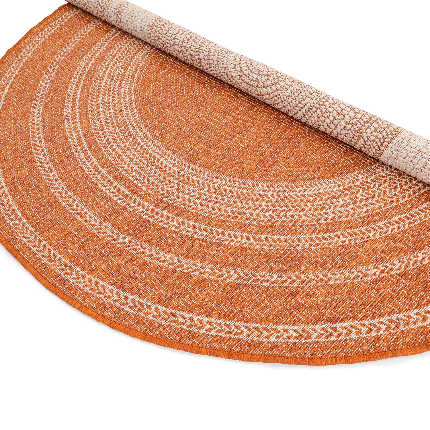 Round rug - Indoor/Outdoor Angus (red)