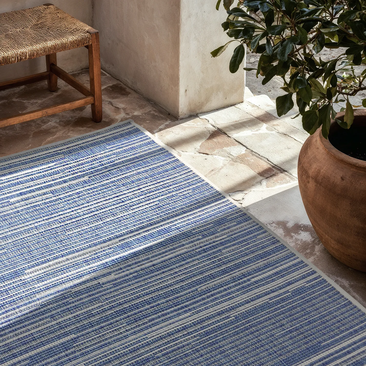 Indoor/Outdoor rug - utomhusmatta - Arcata (blue)