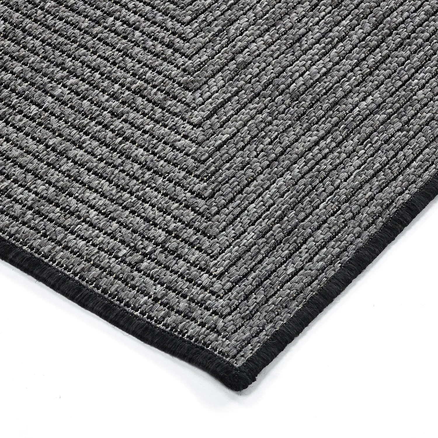 Indoor/Outdoor rug - utomhusmatta - Arlo (black)