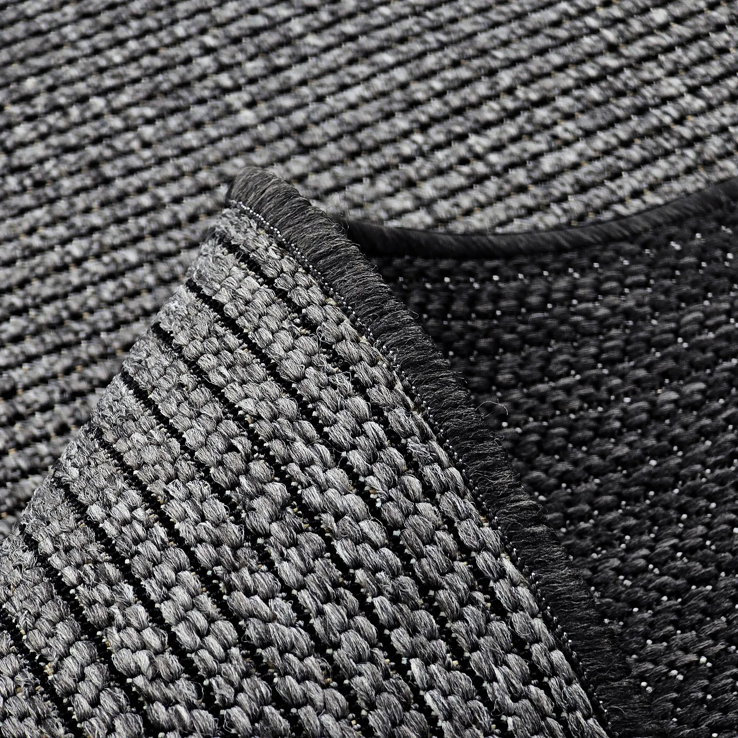 Indoor/Outdoor rug - utomhusmatta - Arlo (black)