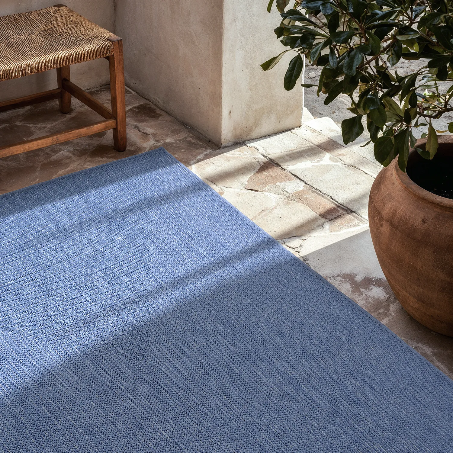 Indoor/Outdoor rug - utomhusmatta - Arlo (blue)